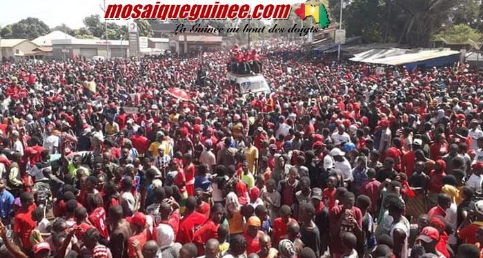 Labé : forte mobilisation des citoyens à la marche du FNDC