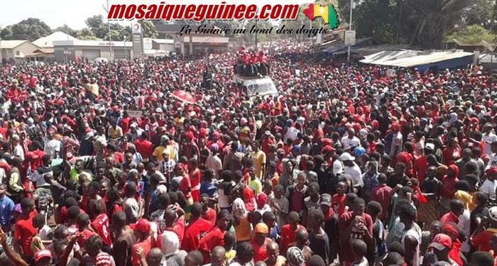 Labé : forte mobilisation des citoyens à la marche du FNDC