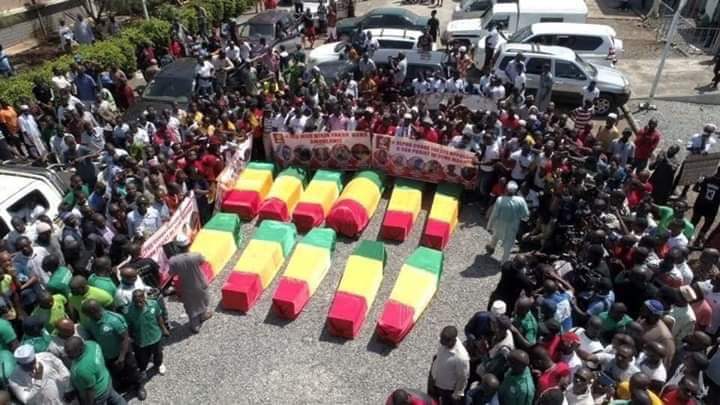 Conakry : deux morts par balles lors d’une marche funèbre dispersée par la police