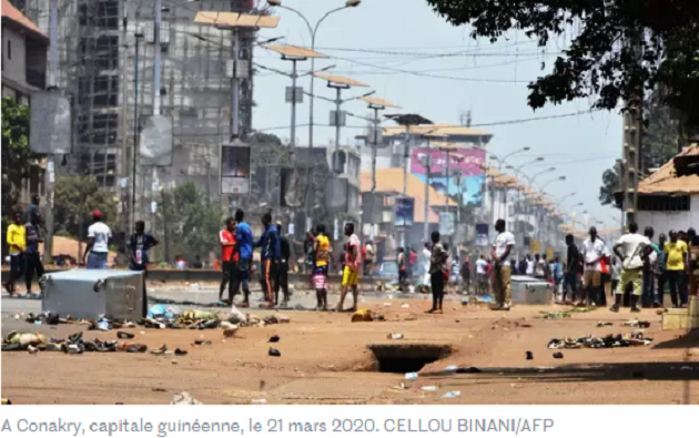 En Guinée, le pouvoir accusé de saper l’unité nationale en pleine crise du coronavirus