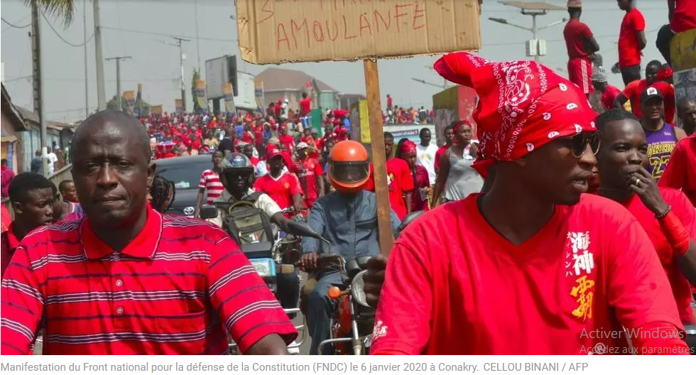 Guinée: le FNDC prépare de nouvelles manifestations pour la libération de ses militants
