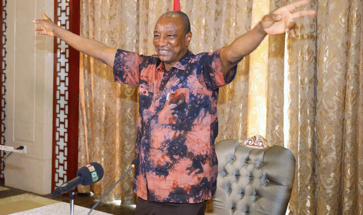 Guinée : Alpha Condé réélu pour un troisième mandat