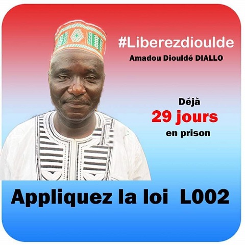 Liberté de la presse : une manifestation pour exiger la libération du journaliste Amadou Diouldé Diallo