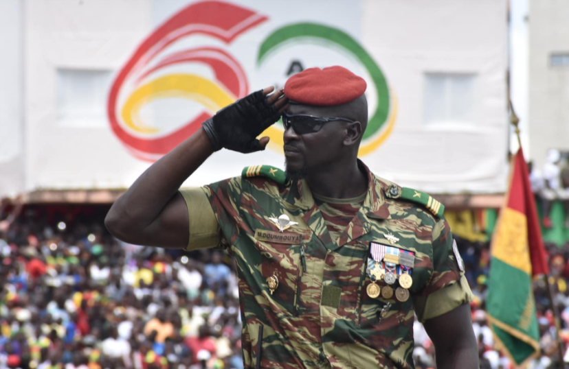 Guinée : Voici le colonel Mamady Doumbouya à la tête des putschistes