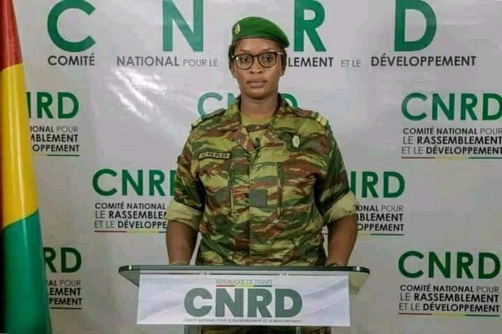 Le colonel Doumbouya confie une nouvelle mission au lieutenant-colonel Aminata Diallo