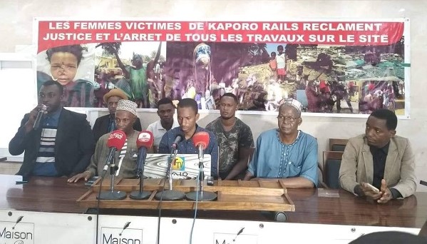 Collectif des victimes de Kaporo Rails : Des grands rassemblements contre des sociétés et celle d’Orange-Guinée en vue.