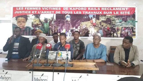 Collectif des victimes de Kaporo Rails : Des grands rassemblements contre des sociétés et celle d’Orange-Guinée en vue.