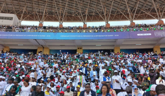 Le Général Mamadi Doumbouya investi Président de la République de Guinée