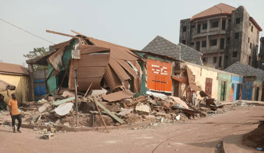 Déguerpissement à Conakry : des habitations touchées