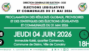 Proclamation des résultats globaux provisoires et des statistiques des législatives et communales : ce 4 juin à 18h