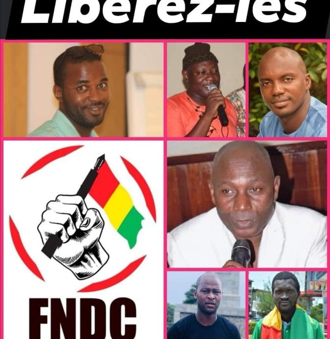 Les membres du FNDC arrêtés ont été  inculpés et mis sous mandat de dépôt