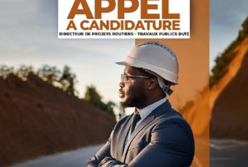 Appel à Candidature : pour le recrutement d’un Directeur de Projets Routiers – Travaux Publics