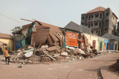 Déguerpissement à Conakry : des habitations touchées