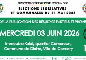 Suite de la publication des résultats partiels des élections de mai ce 03 juin à 14h